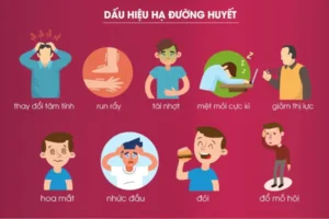 ránh gặp phải dấu hiệu hạ đường huyết